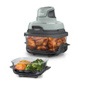 Ninja FN101EU CRISPi Heißluftfritteuse 3,8L – 4 Funktionen, PFAS-frei, Glasbehälter, 1700W, Stone Gold