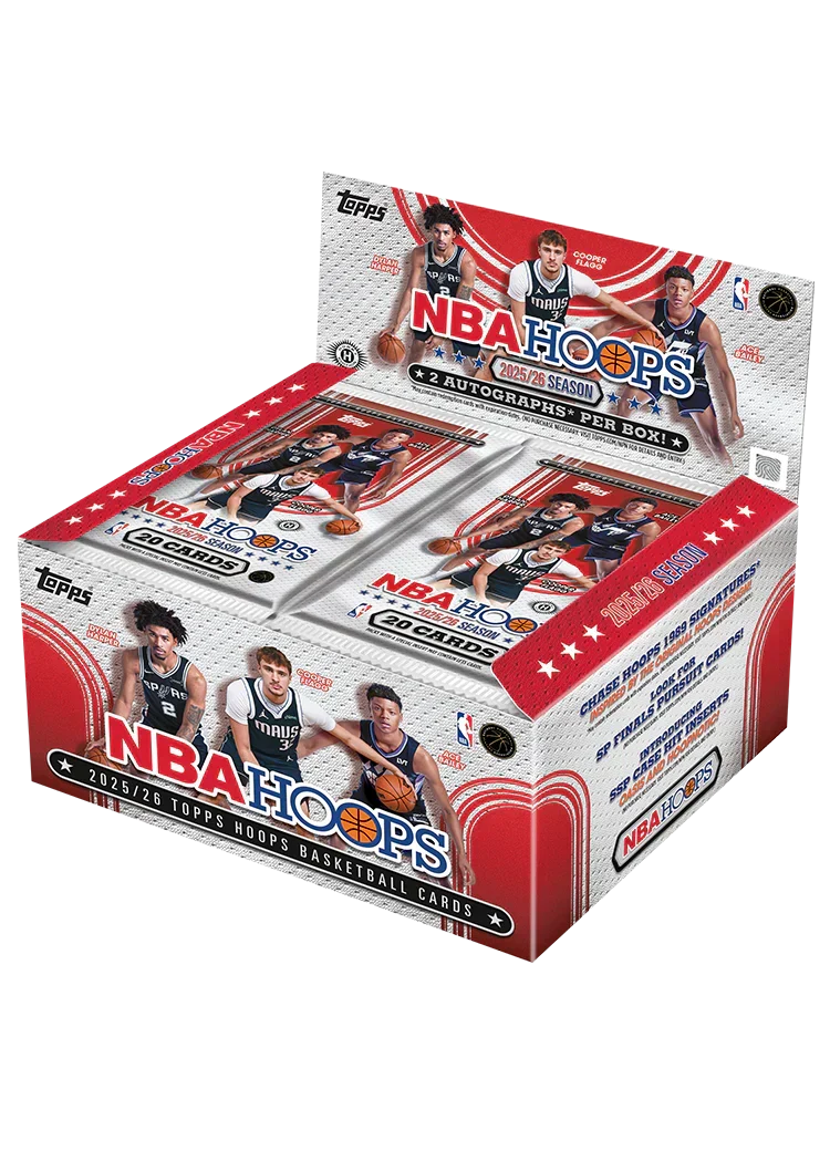 2025–26 Topps Hoops Basketball Hobby Jumbo Box