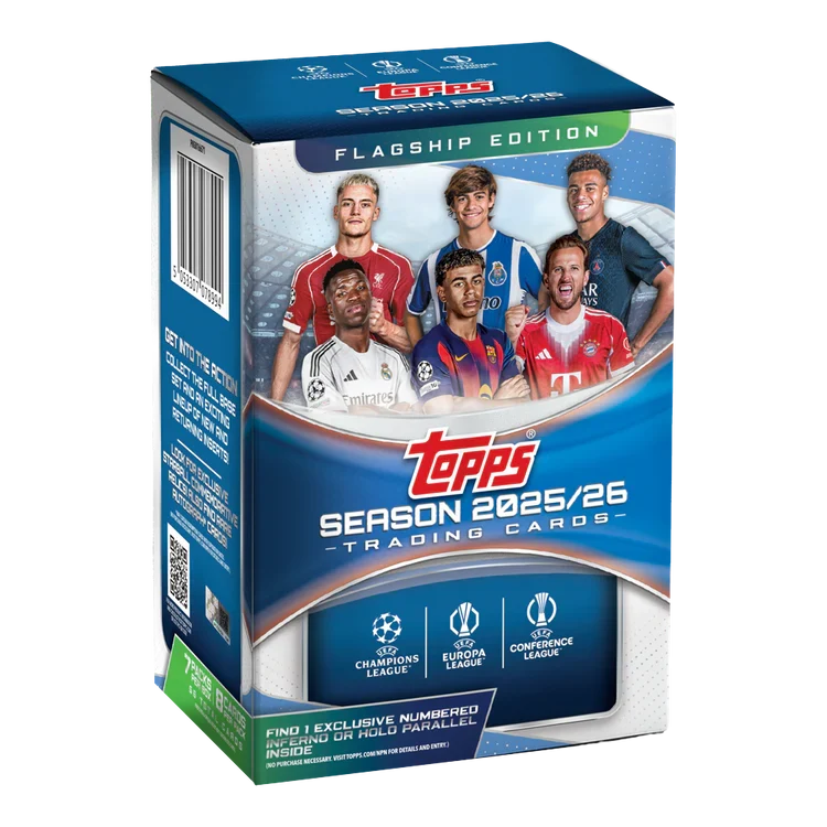 Topps UCC UEFA Club Competitions Flagship 2025-26 Value Box