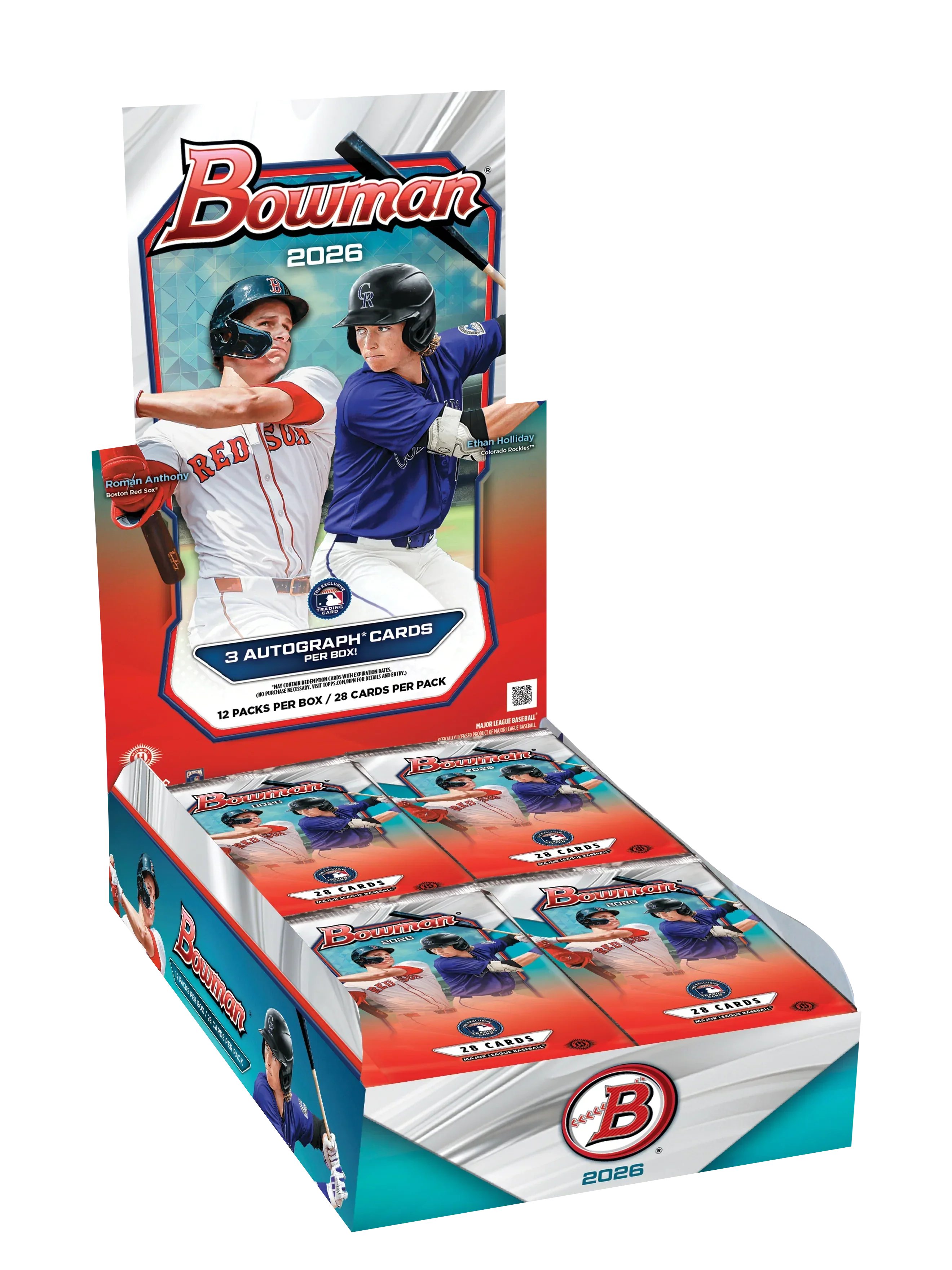 2026 Bowman Baseball Jumbo Hobby Box