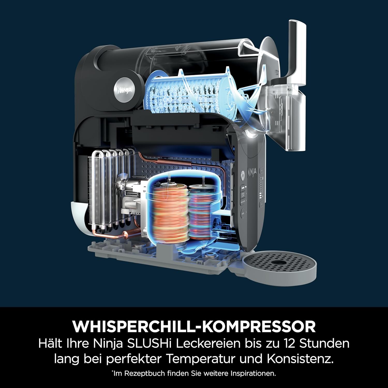Ninja FS301EUTG SLUSHi Maschine 1,9 L – 5 Programme, Rapid Chill, WhisperChill Kompressor, Grün