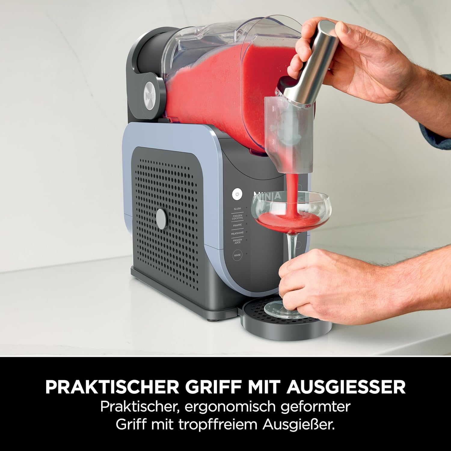 Ninja FS301EUTG SLUSHi Maschine 1,9 L – 5 Programme, Rapid Chill, WhisperChill Kompressor, Grün