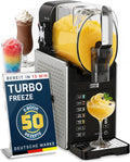 LEBENLANG LBP3312 Slush-Maschine 1,9 L – 5 Programme, QuickFreeze, LED Touchscreen, Schwarz