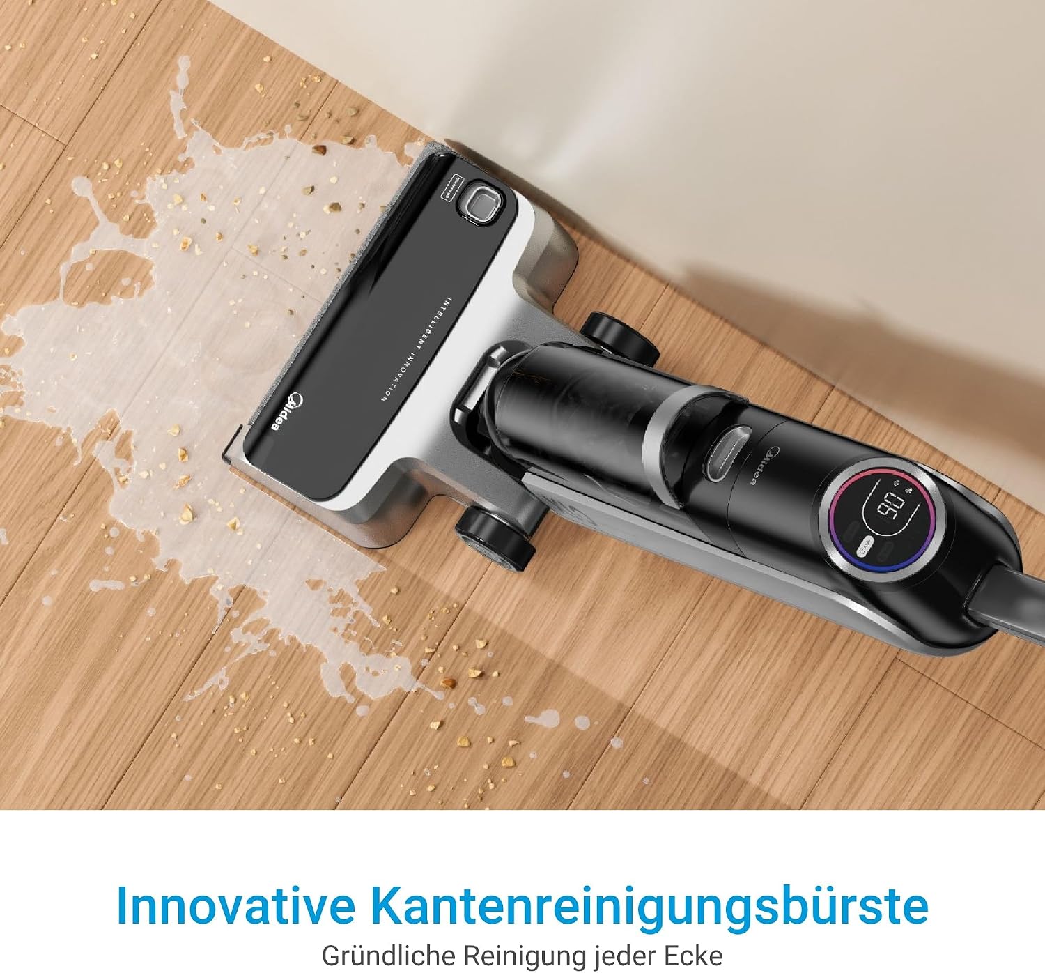 Midea X10 SF 3-in-1 Nass-Trocken Akku-Sauger – KI-Erkennung, 60°C Heißlufttrocknung, Selbstreinigung