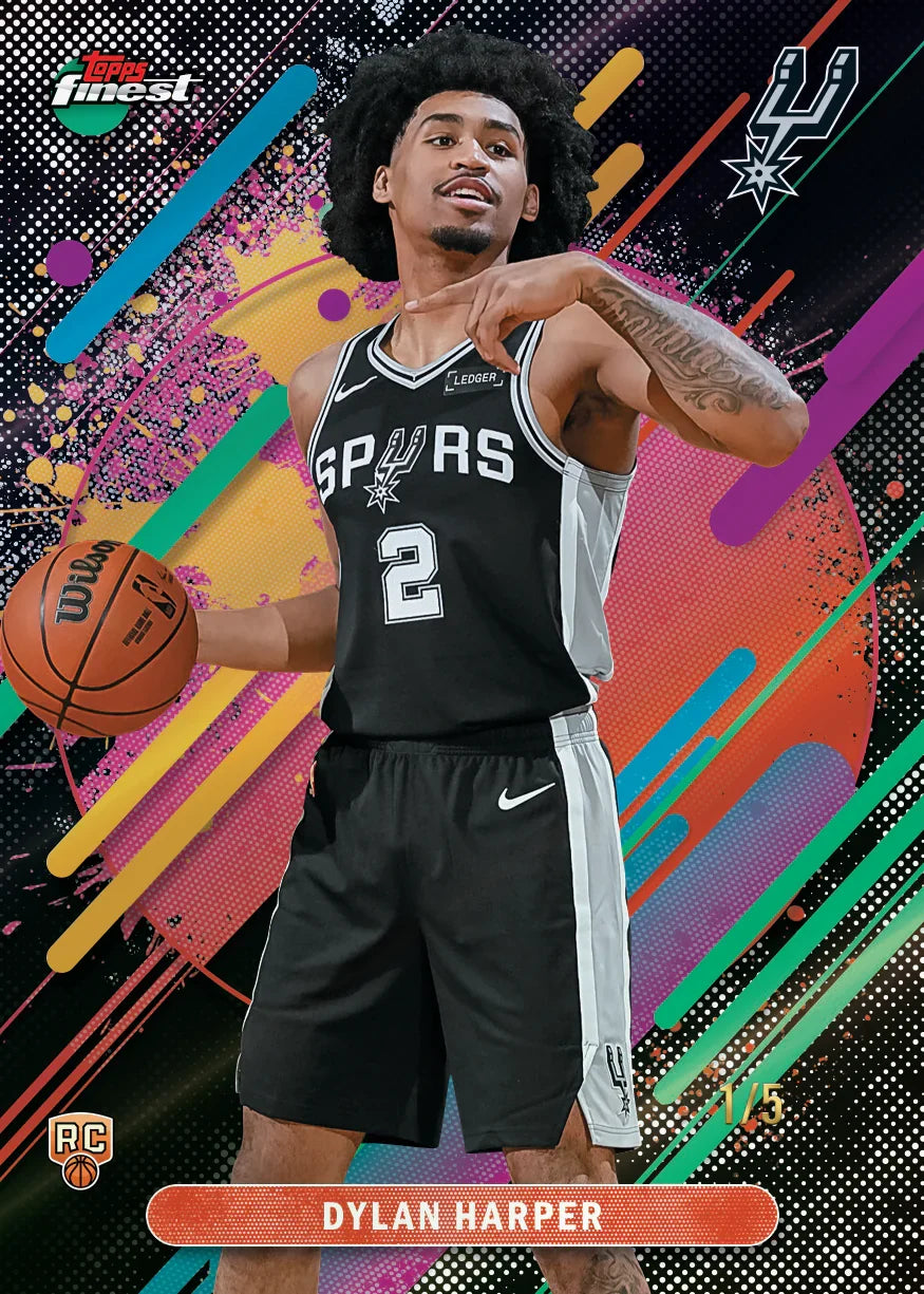 2025/26 Topps Finest Basketball NBA Hobby Box