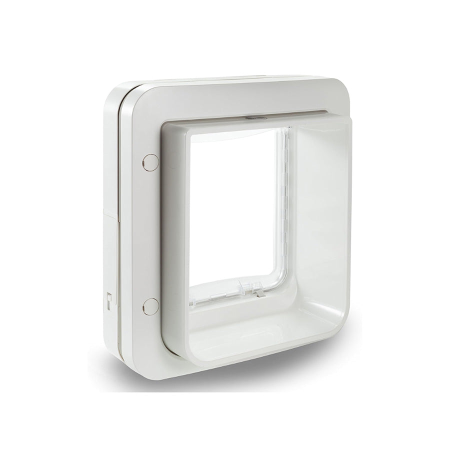 SureFlap Microchip DualScan Cat Flap for Cats – White Small