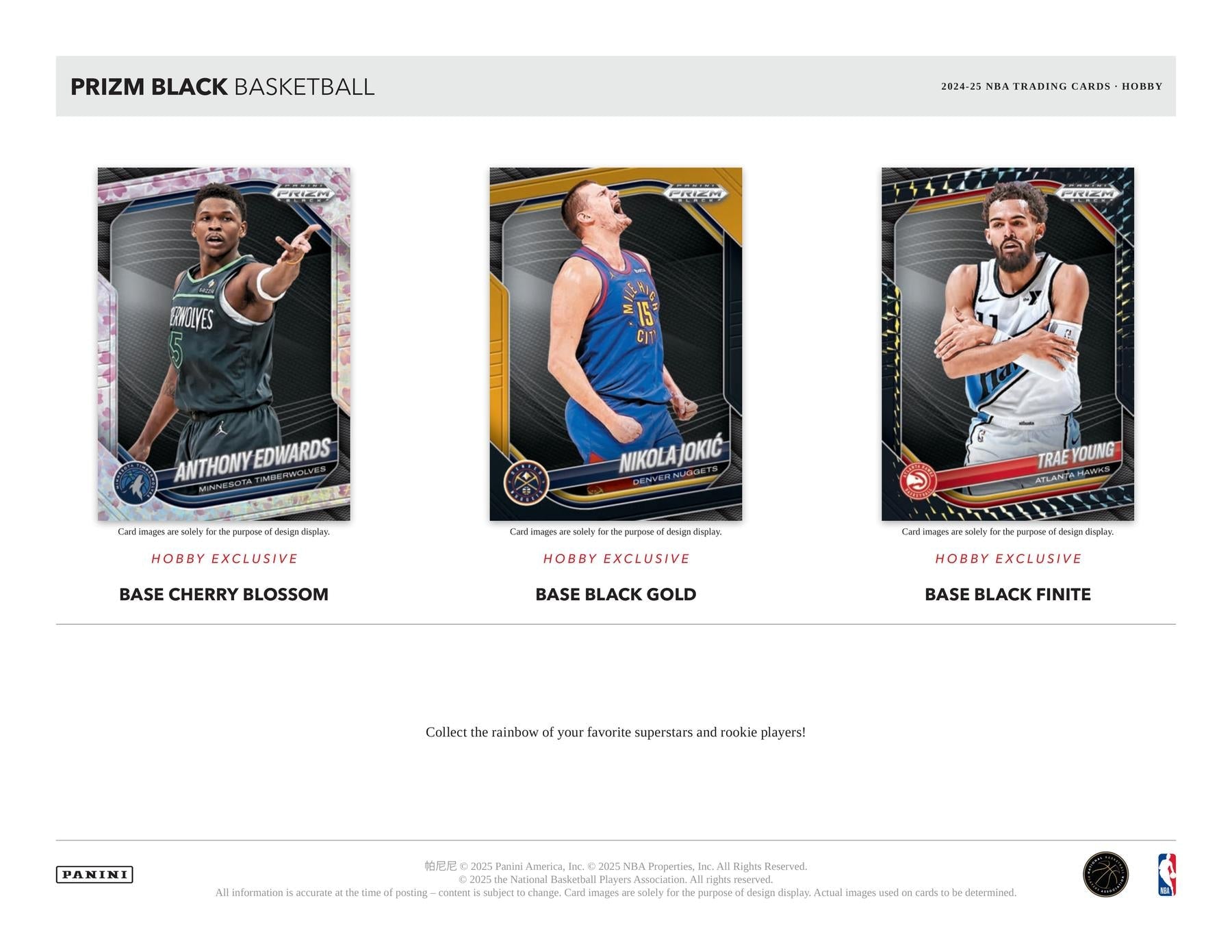2024/25 Panini Prizm Black Basketball Hobby