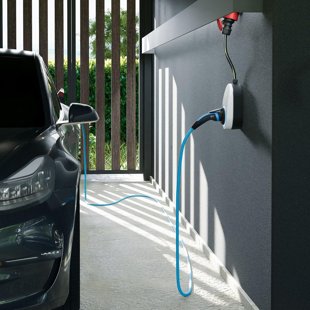 go-e Charger Gemini flex 11kW Wallbox – Typ 2, RFID, App, IPX4, Plug & Play, 400V/16A