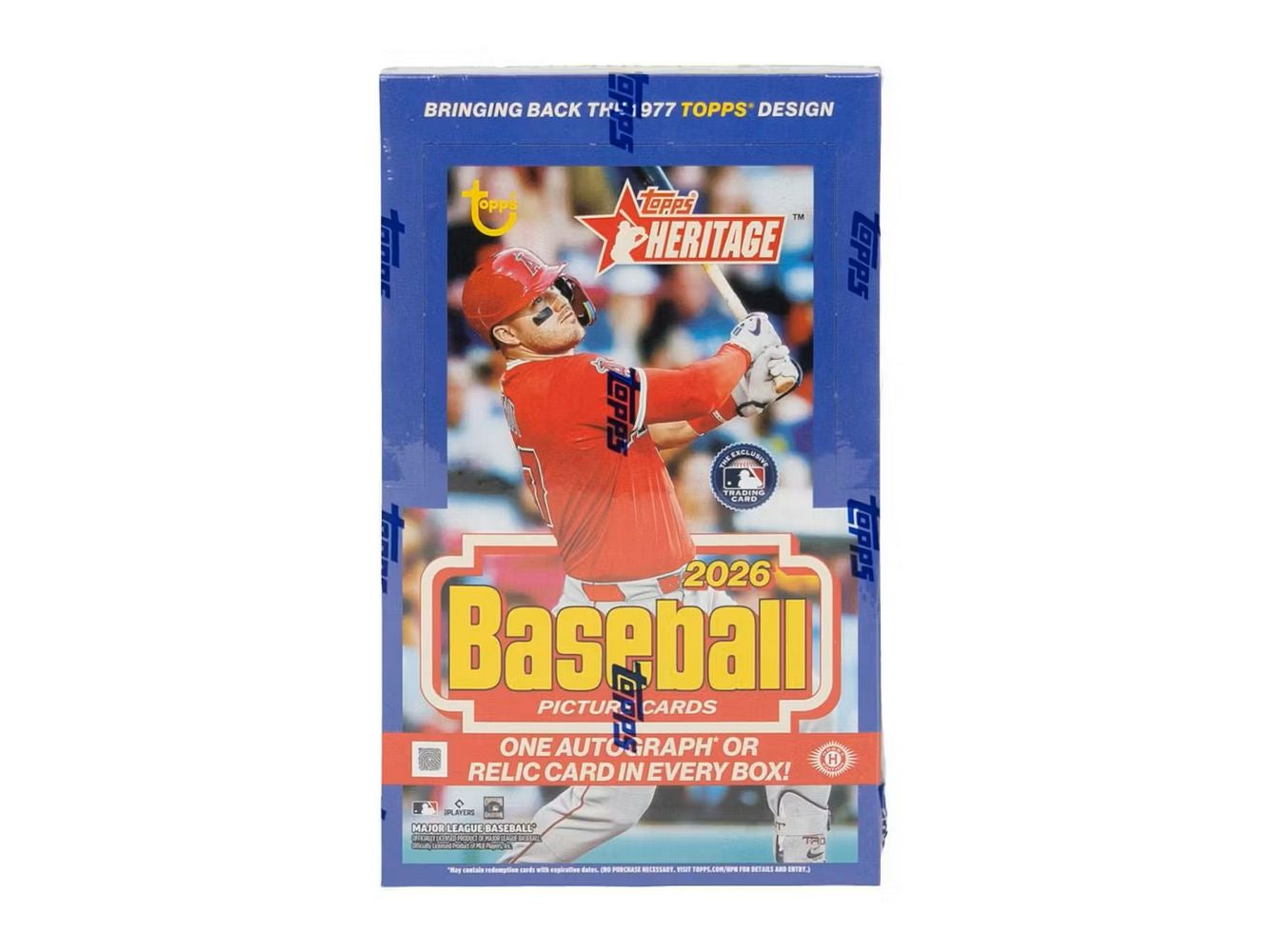 2026 Topps Heritage Baseball Hobby Box