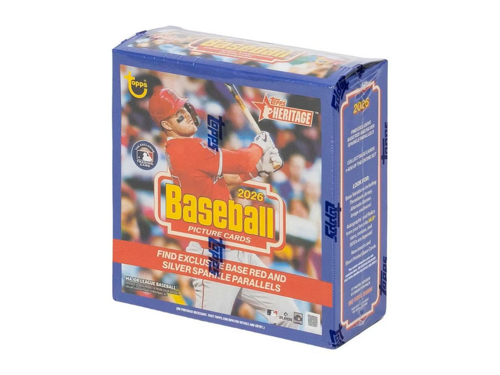 2026 Topps Heritage Baseball Mega Box