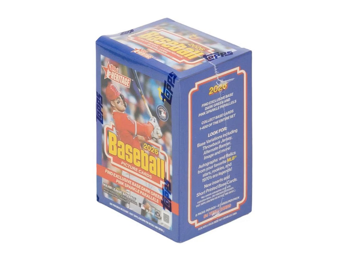 2026 Topps Heritage Baseball Blaster Box