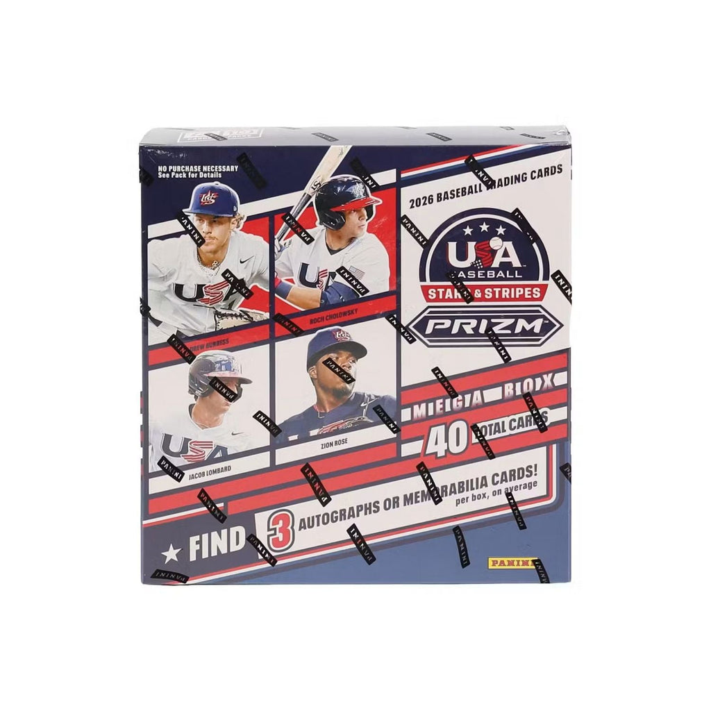 2026 Panini Stars & Stripes Prizm Baseball Mega Box