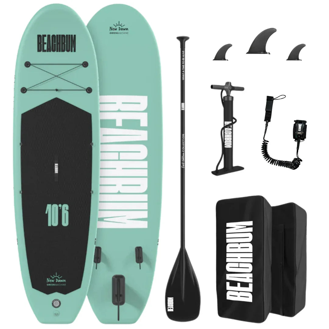 Beachbum Green Machine Paddle Board [Box Cosmetic Damage]