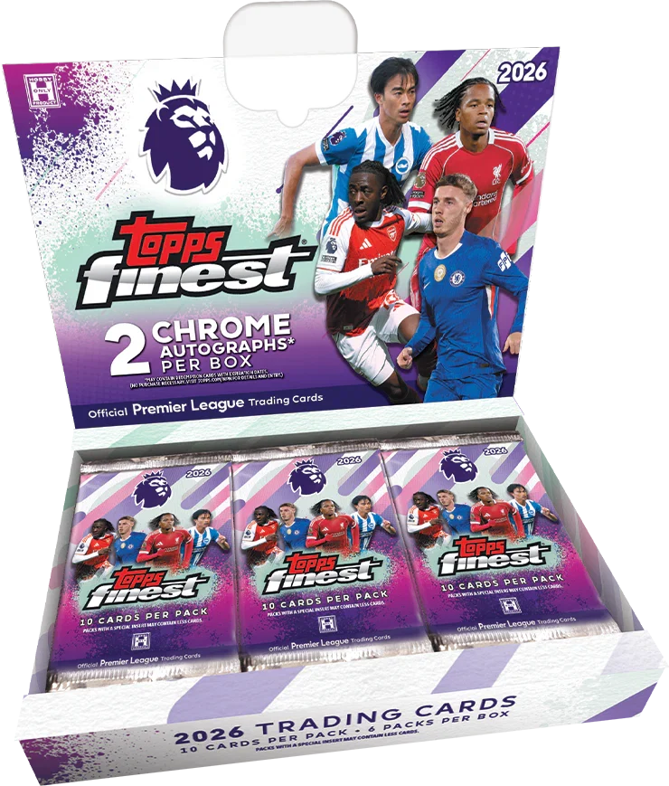 Topps Finest Premier League 2026 - Hobby Box