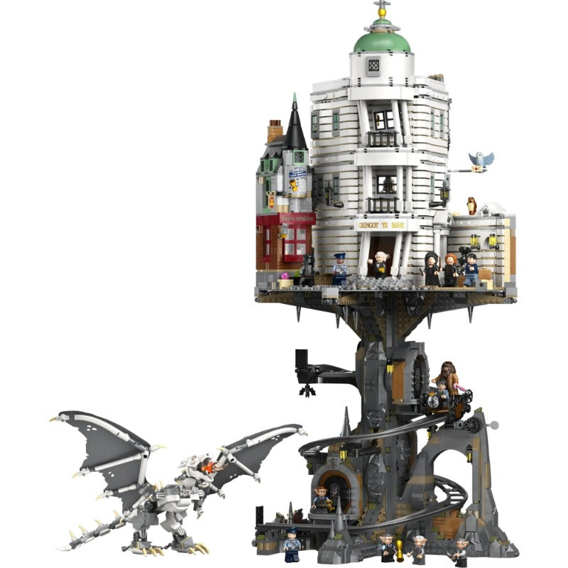 4803PCS Gringotts Wizarding Bank - Collectors' Edition 76417（KING brands high-quality version）