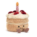 Amuseable Birthday Cake Plush Toy – Soft Celebration Gift for Children