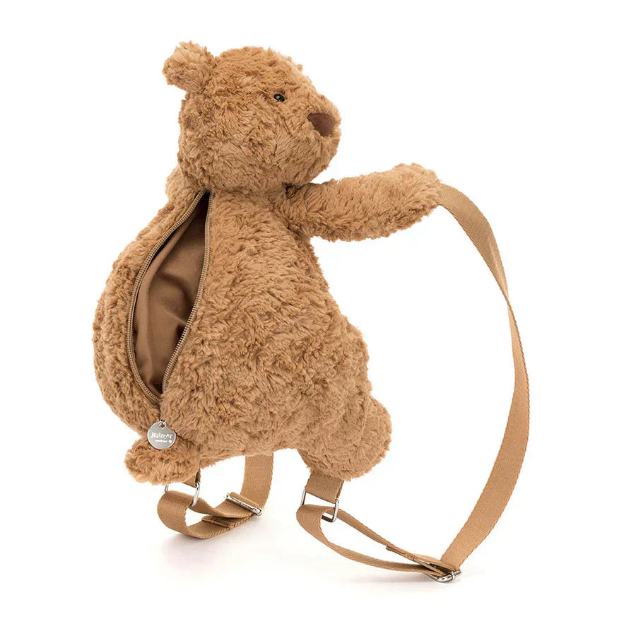 Brown Bear Plush Backpack for Kids – Soft Cute School & Travel Bag