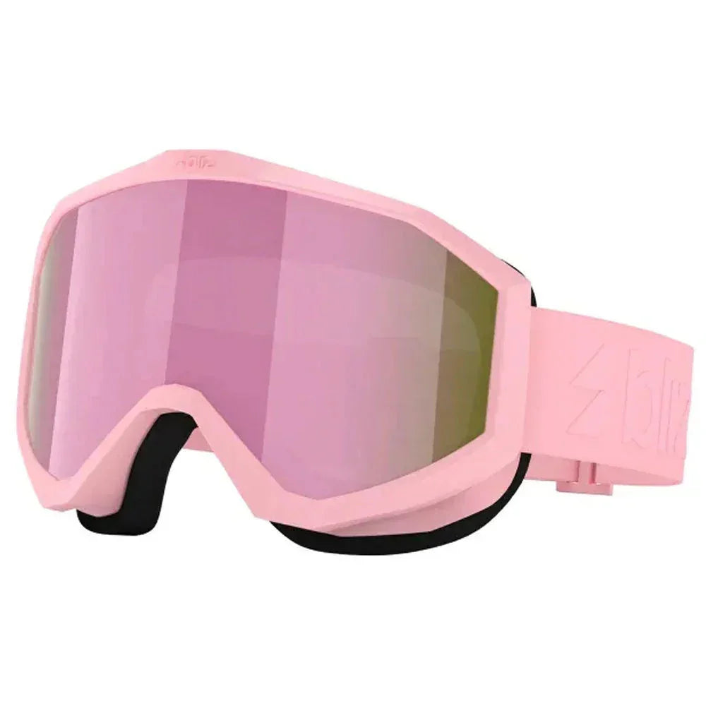 Bliz Liner Matte Pink Snow Goggle  - Brown Pink Multi Lens