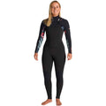 C-Skins NuWave Solace 4/3mm Womens GBS Chest Zip Raven Black