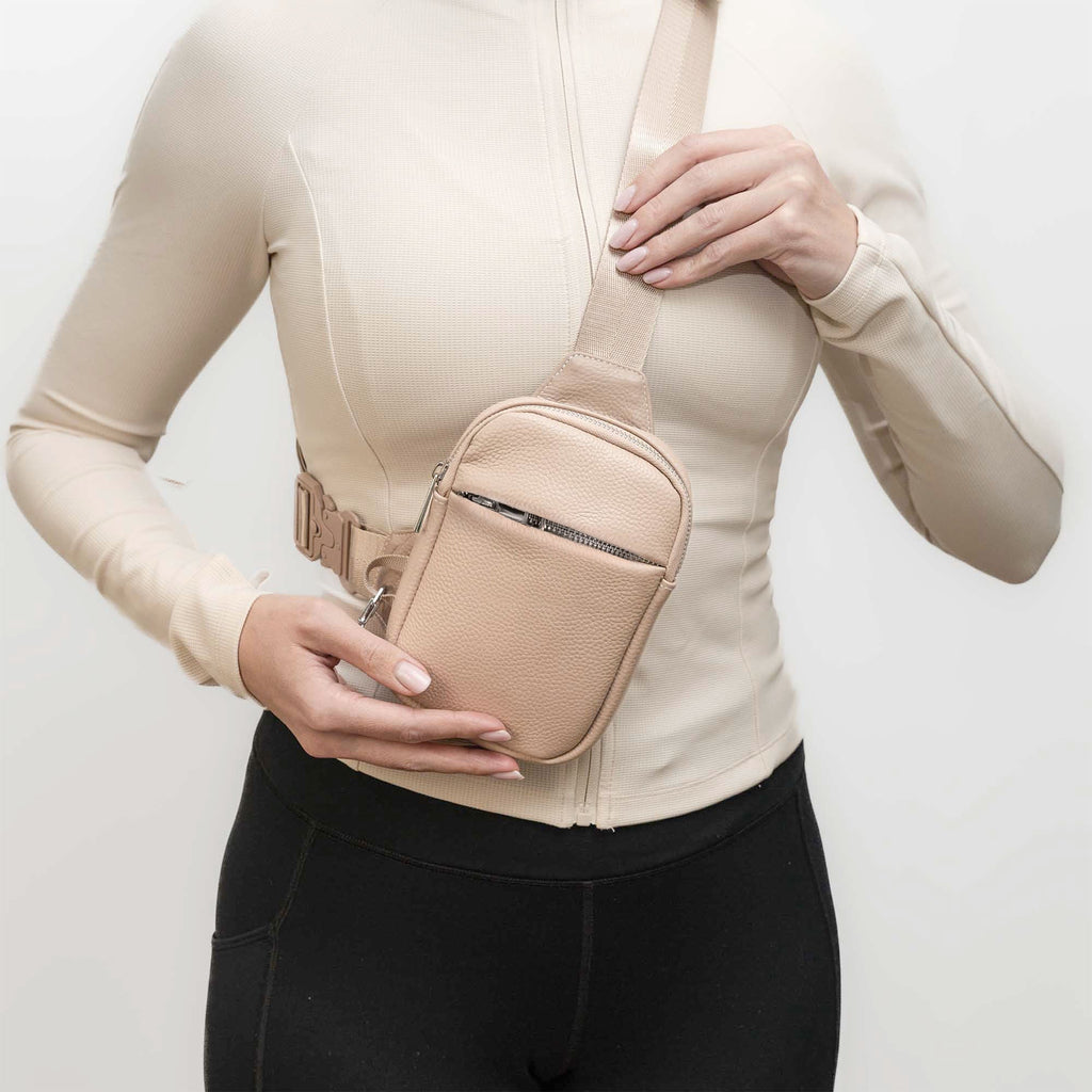 Travel Sling Bag | Leather