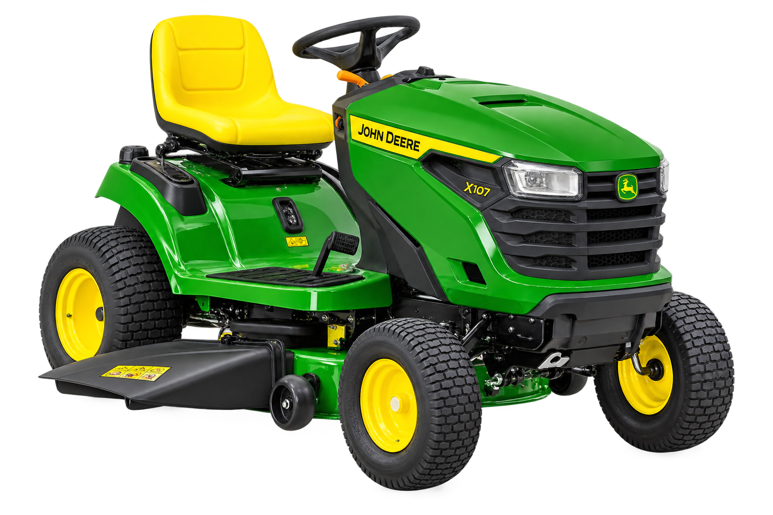John Deere X107 Side Discharge 42" Ride On Mower