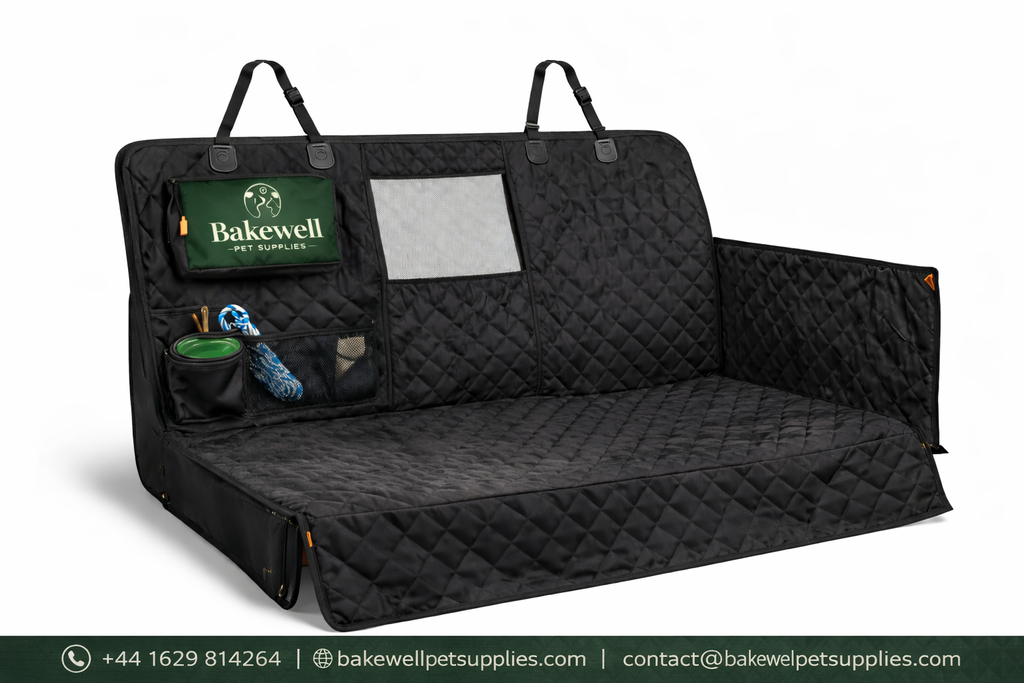 Dog Car Seat Cover – Waterproof Protective Back Seat Cover for Dogs | Bakewell Pet Supplies