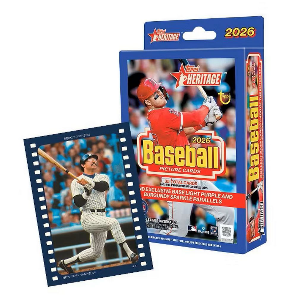 2026 Topps Heritage Baseball Hanger Box