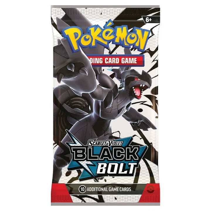 Pokemon TCG Scarlet & Violet- Black Bolt - Single Booster Pack