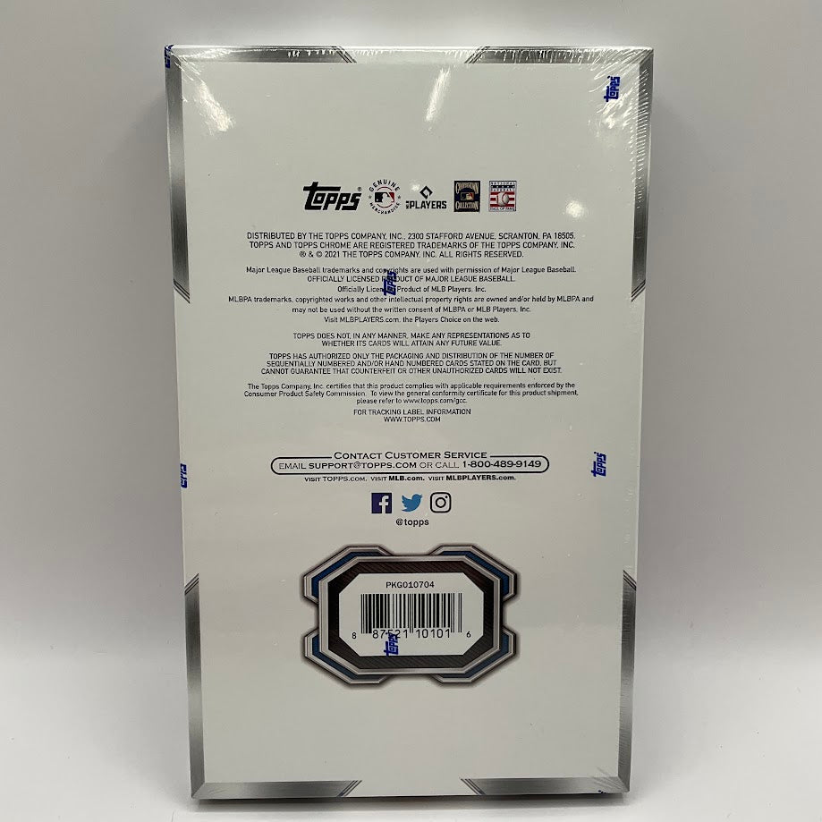 2021 Topps Chrome Baseball Hobby Lite Box