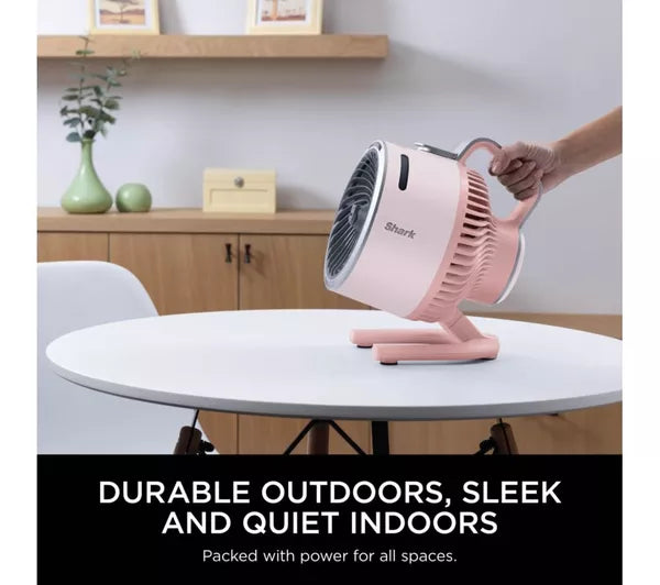 Shark FlexBreeze HydroGo Portable Misting Fan – Quartz Pink | FA050UKPK