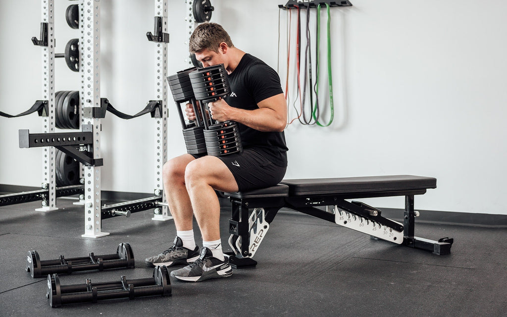 REP QuickDraw Adjustable Dumbbells