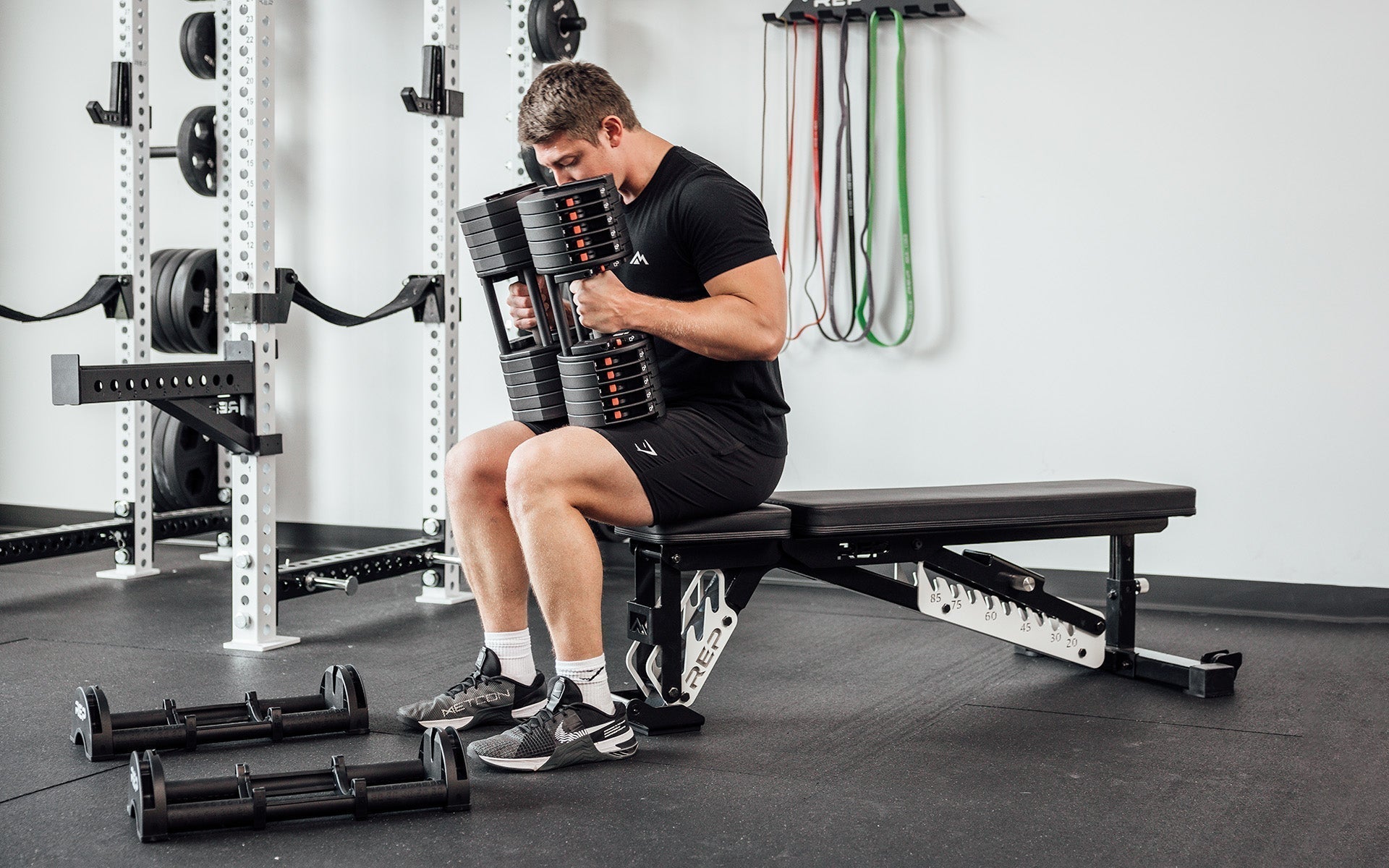 REP QuickDraw Adjustable Dumbbells