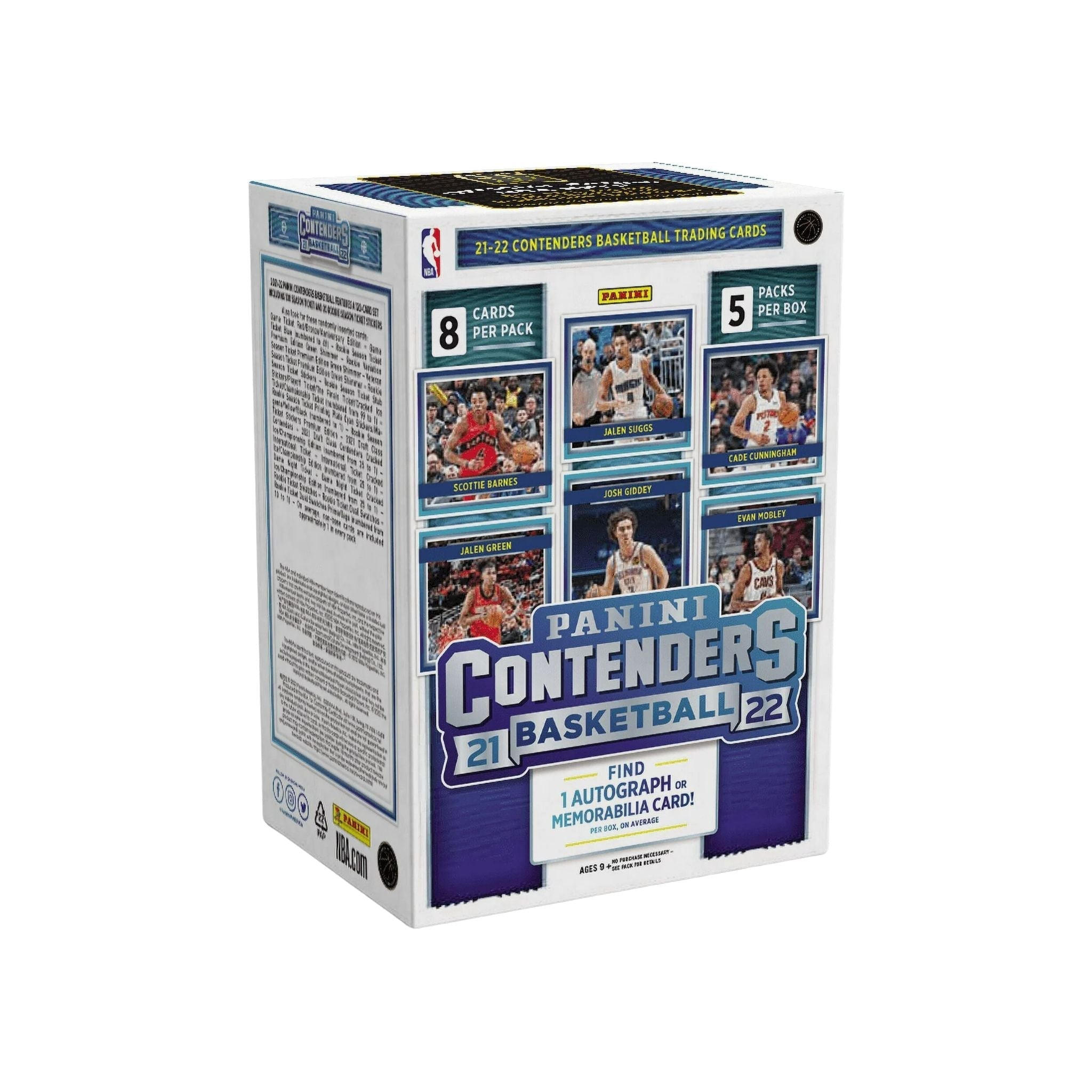 2021/22 Panini Contenders Basketball Blaster Box