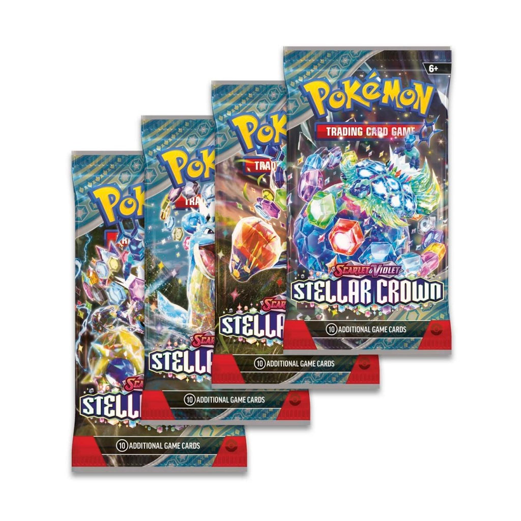 Pokemon TCG - Scarlet & Violet - Stellar Crown - Booster Pack(10 cards)