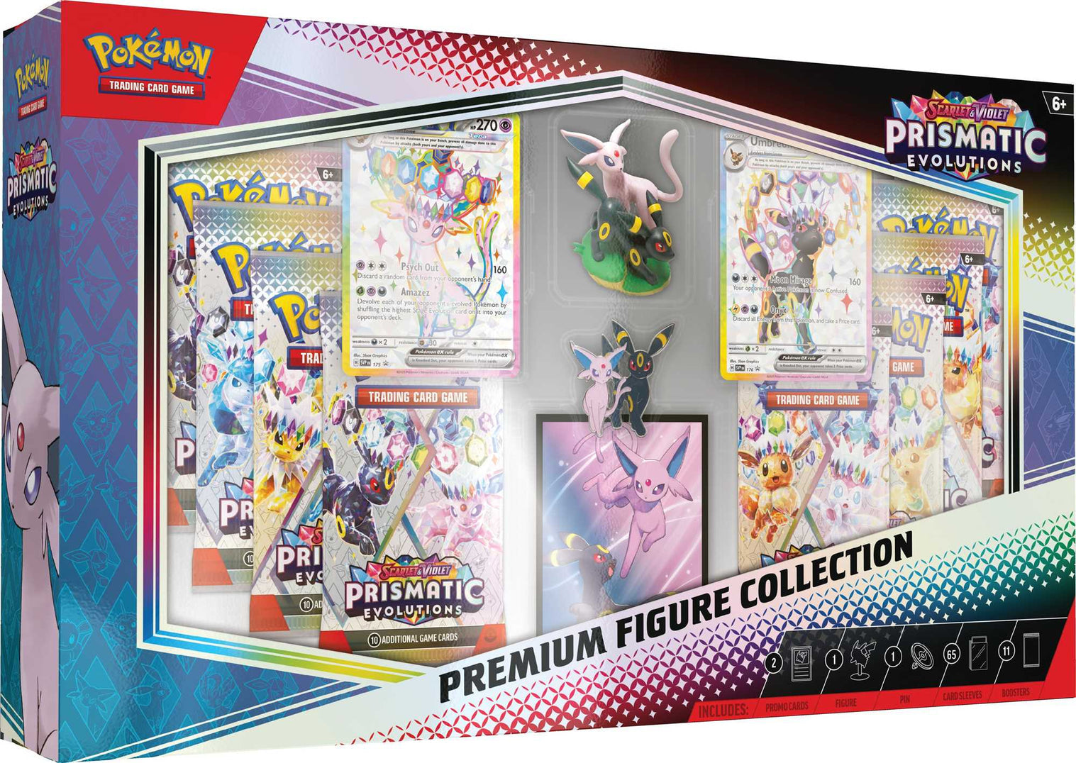 Pokémon TCG: Scarlet & Violet 8.5 Prismatic Evolutions – Premium Figure Collection