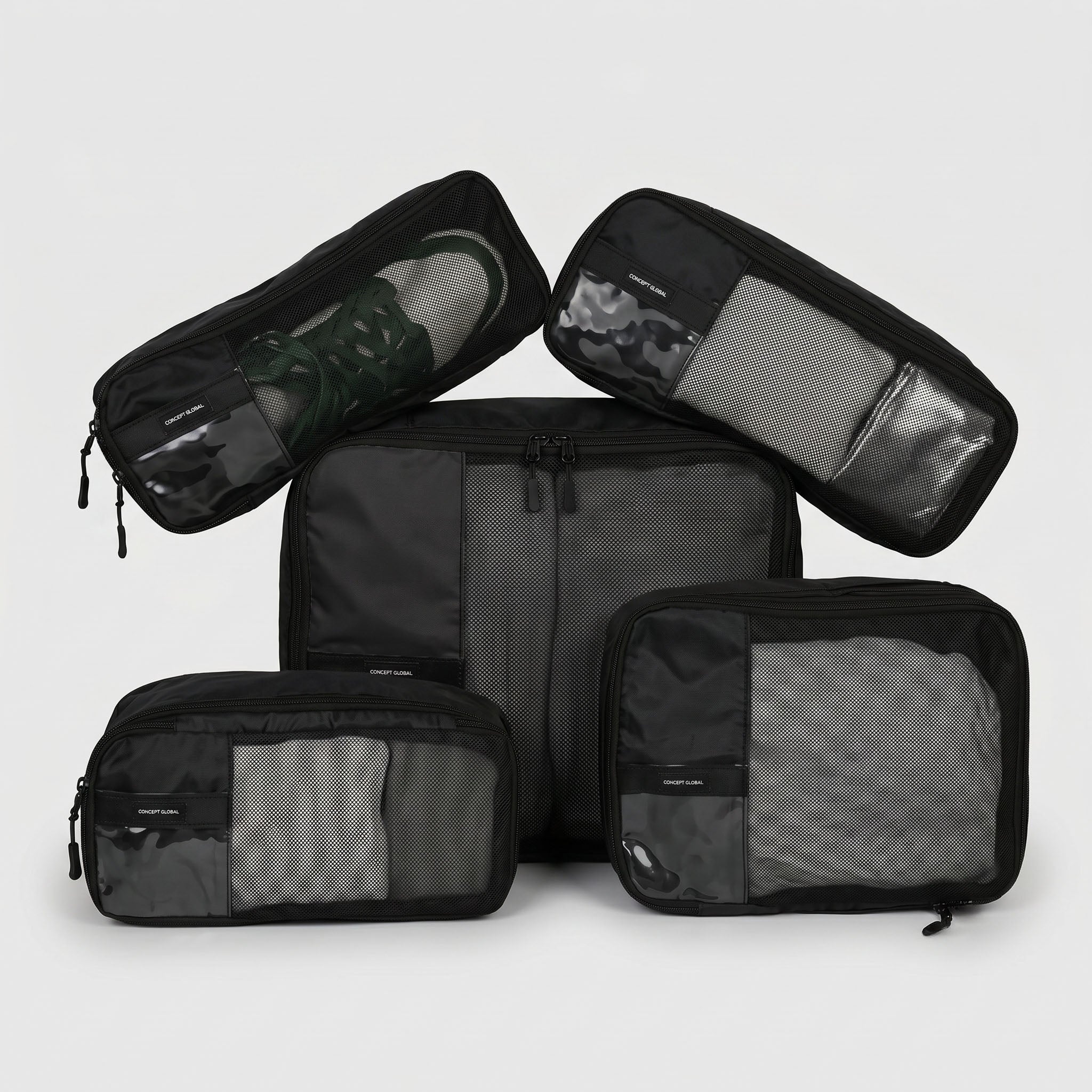Compression Packing Cubes — 5-Piece Set