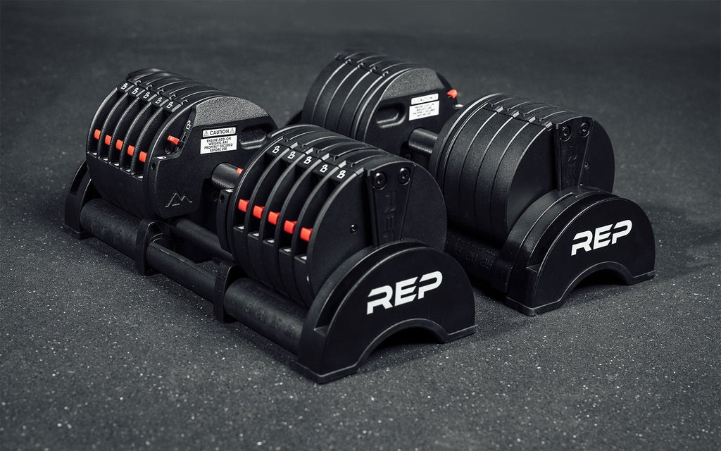 REP QuickDraw Adjustable Dumbbells