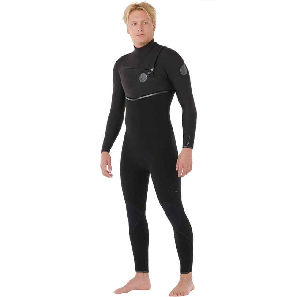 Rip Curl E-Bomb Chest Zip 4/3mm Wetsuit Black