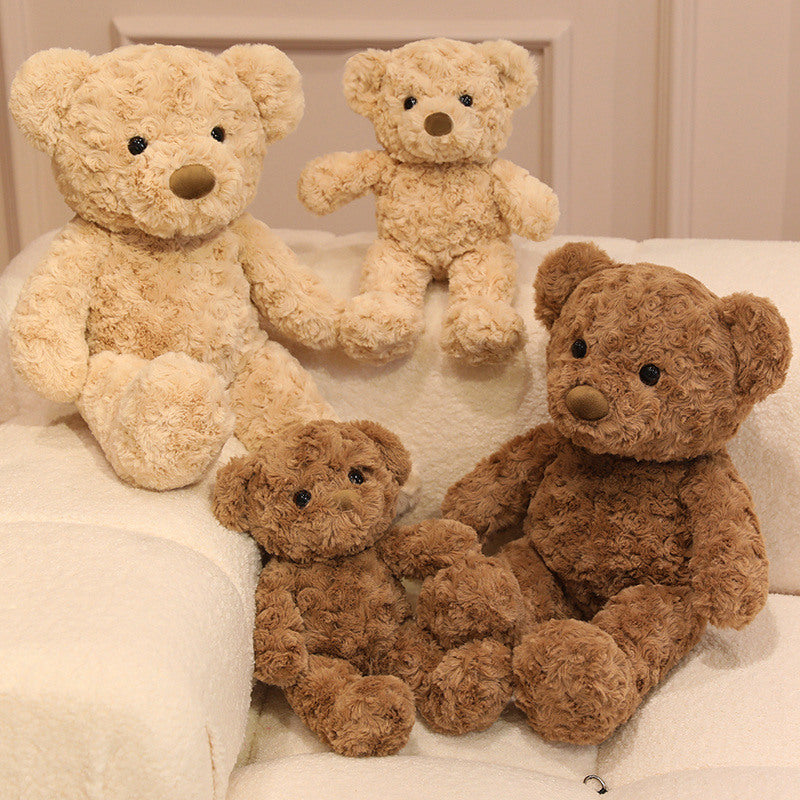30cm Cute Twisted Teddy Bear Plush Toy – Soft Cuddly Stuffed Animal Gift for Kids