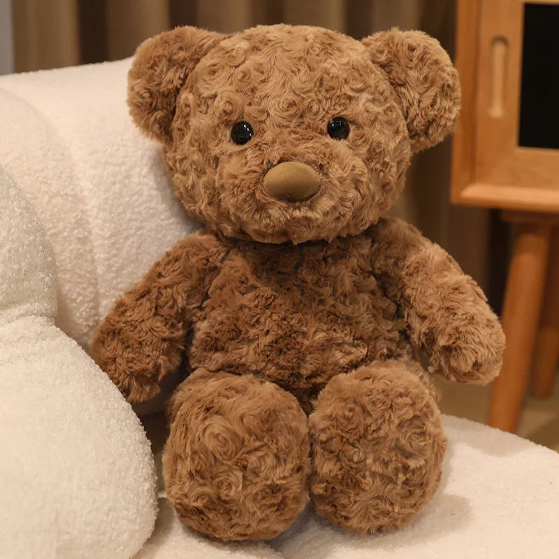 30cm Cute Twisted Teddy Bear Plush Toy – Soft Cuddly Stuffed Animal Gift for Kids