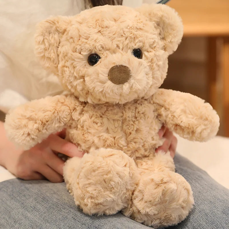 30cm Cute Twisted Teddy Bear Plush Toy – Soft Cuddly Stuffed Animal Gift for Kids