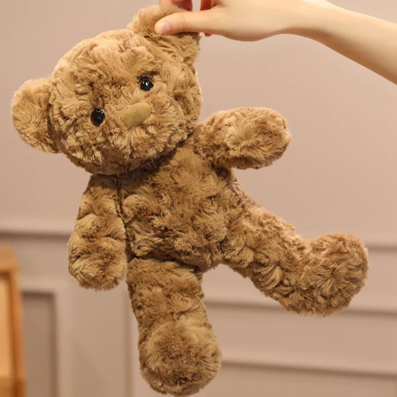 30cm Cute Twisted Teddy Bear Plush Toy – Soft Cuddly Stuffed Animal Gift for Kids
