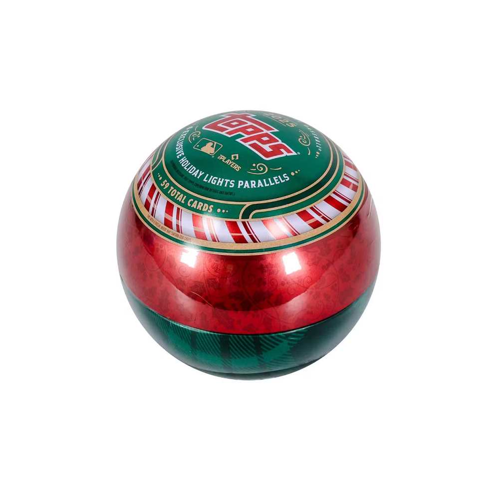 2025 Topps Holiday Baseball Tin