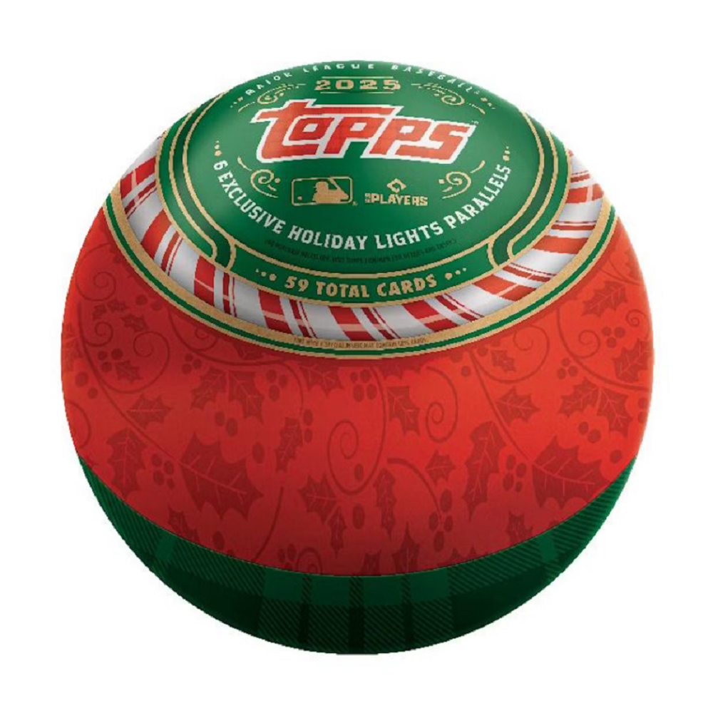 2025 Topps Holiday Baseball Tin
