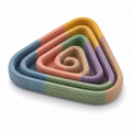 Triangular Braided Cotton Rope Snuffle and Treat-Finding Mat for Dogs – Multicolour