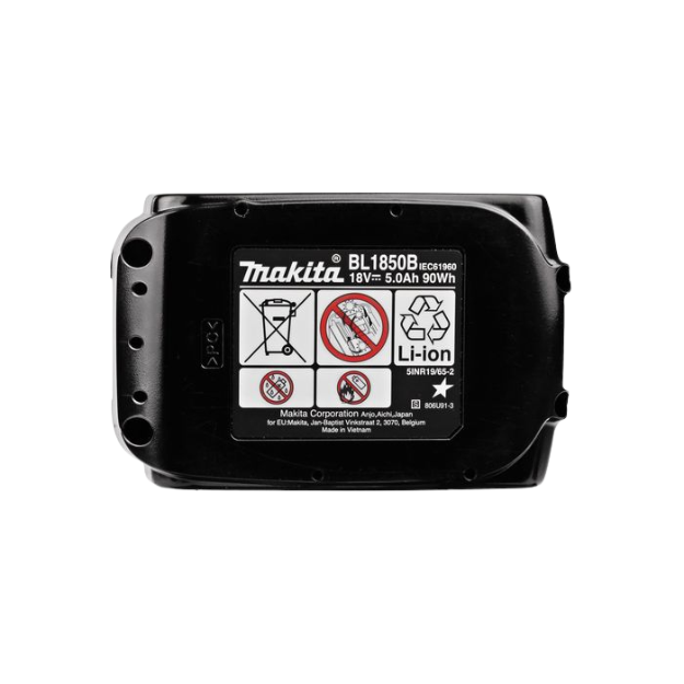 Makita 18V LXT 5.0Ah Battery - Pack of 2 - BL1850B 197280-8