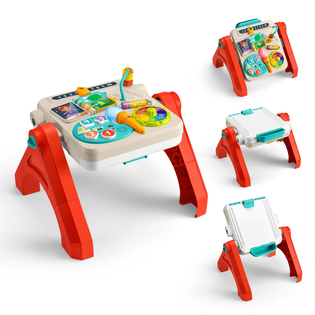 Baby 4-in-1 Activity Table & Easel – Educational Learning Play Centre for Toddlers