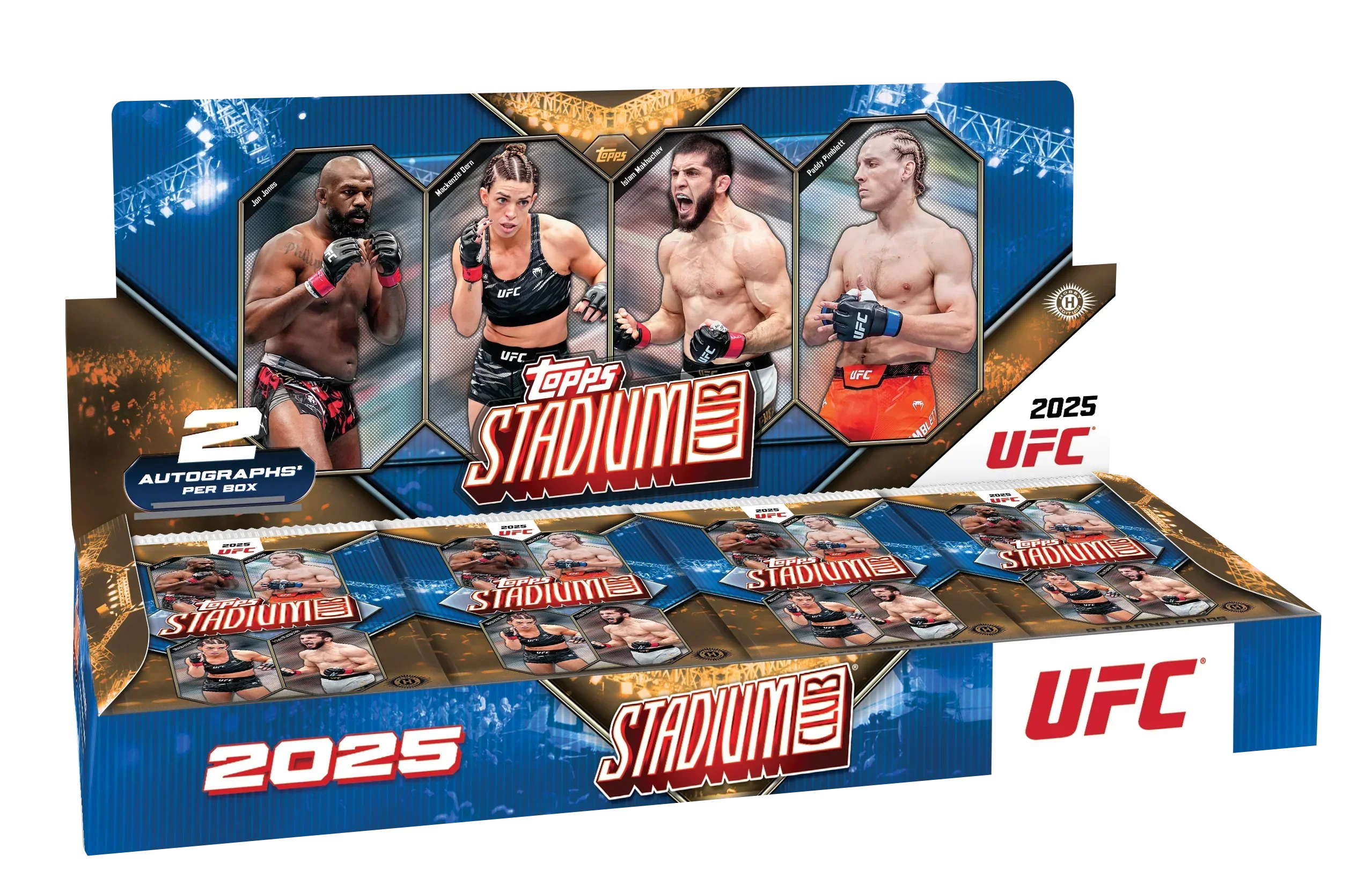 2025 UFC Topps Stadium Club Hobby Box