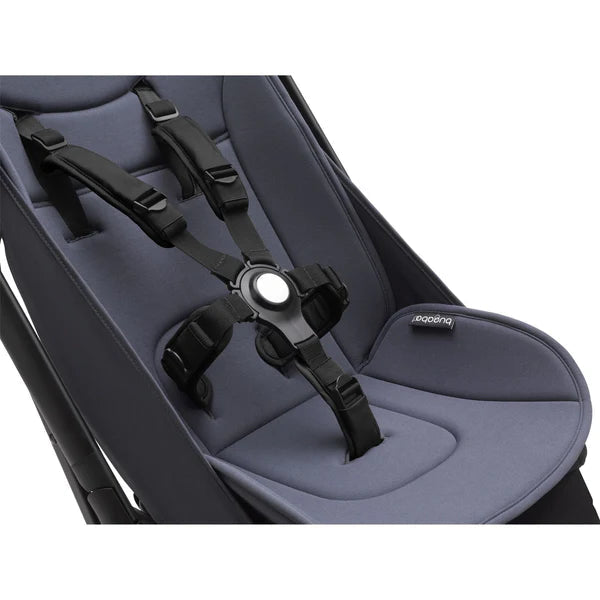 Bugaboo Butterfly Compact Travel Stroller with Bumper Bar – Stormy Blue Lightweight Pushchair