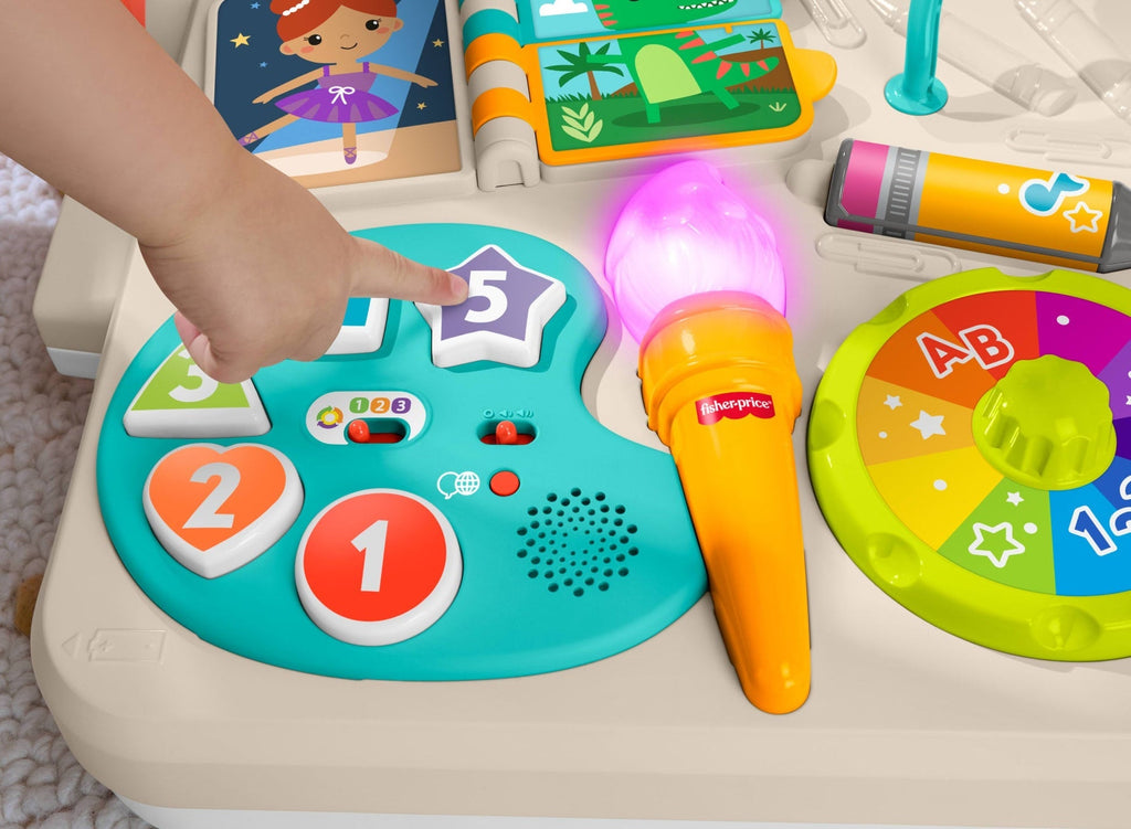 Baby 4-in-1 Activity Table & Easel – Educational Learning Play Centre for Toddlers